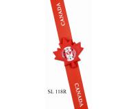 SL 118R Red Canada Flag Maple Leaf "Canada"